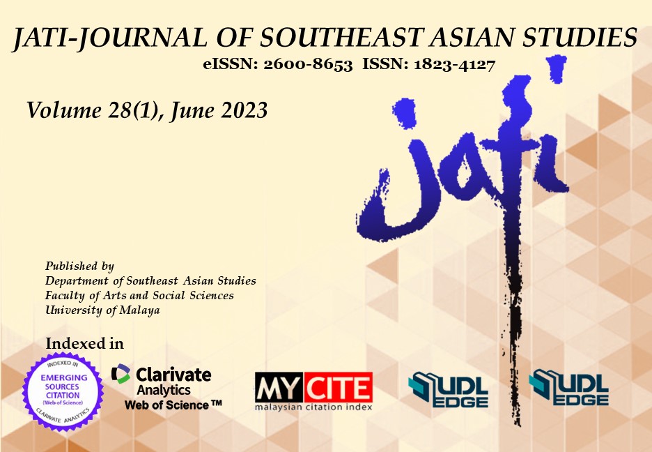 					View Vol. 28 No. 1 (2023): Vol.28 No.1 (2023): JATI-Journal of Southeast Asian Studies
				