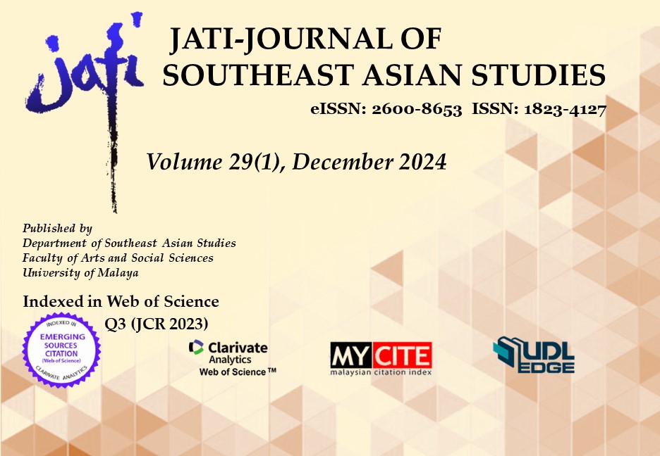 					View Vol. 29 No. 1 (2024):  JATI-Journal of Southeast Asian Studies
				